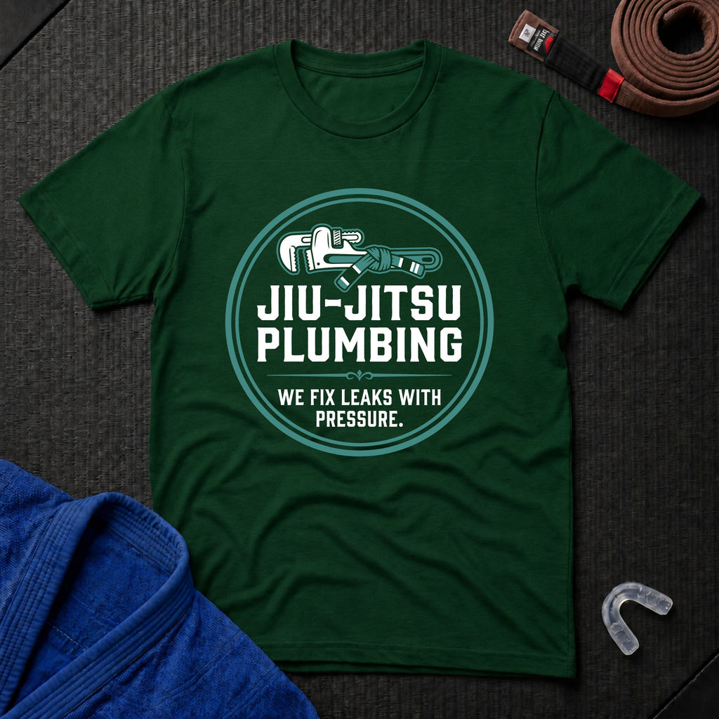 Jiu Jitsu Plumbing T-Shirt