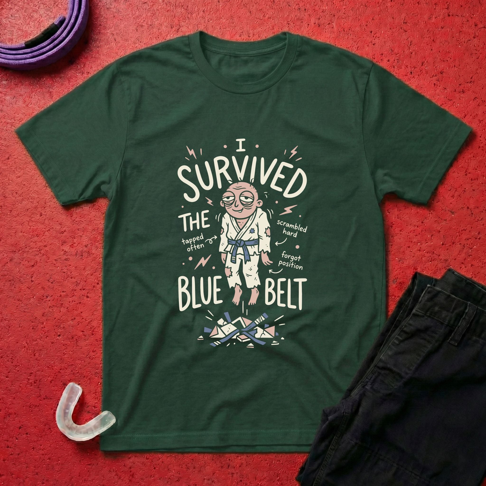 Blue Belt Survivor T-Shirt