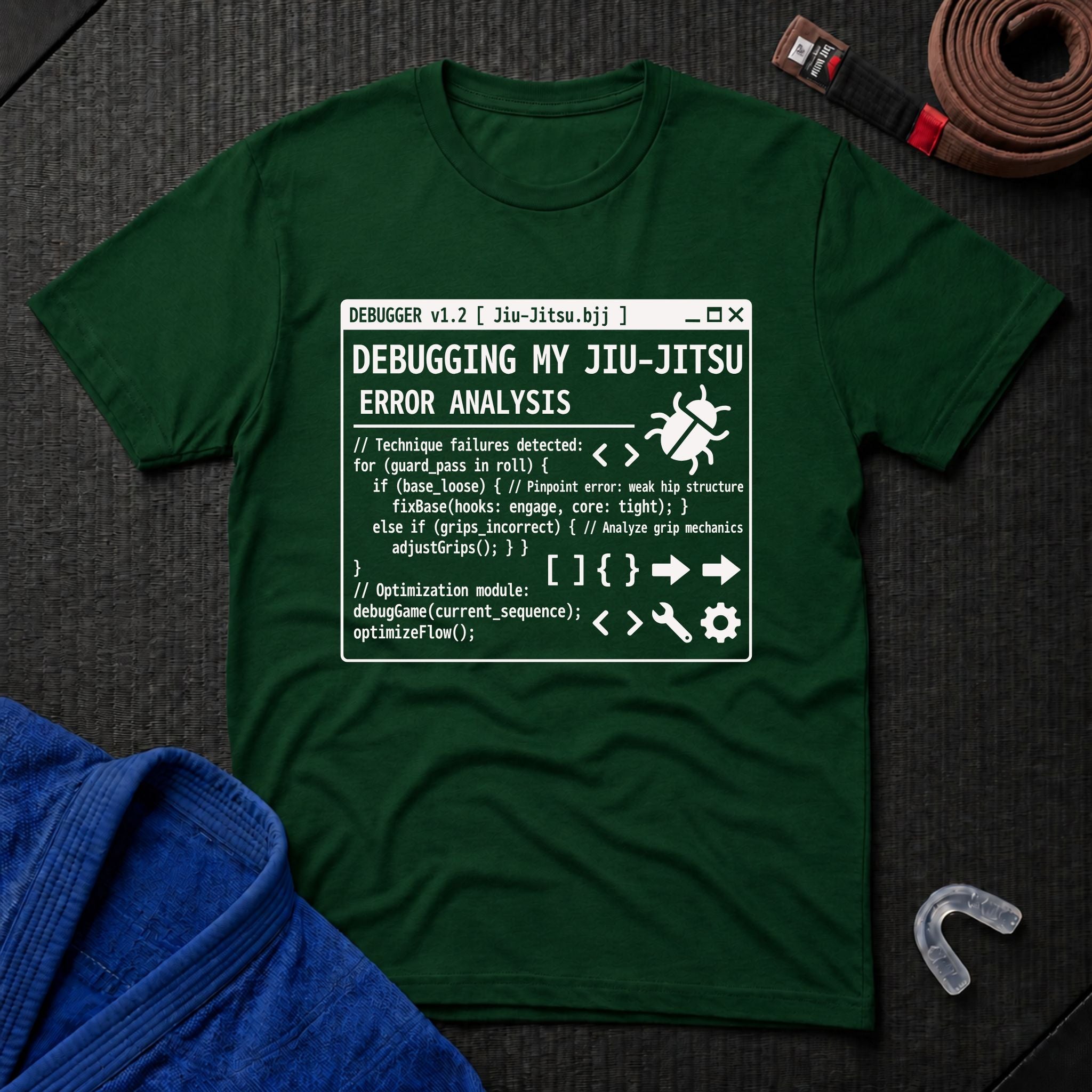 Debugging BJJ T-Shirt