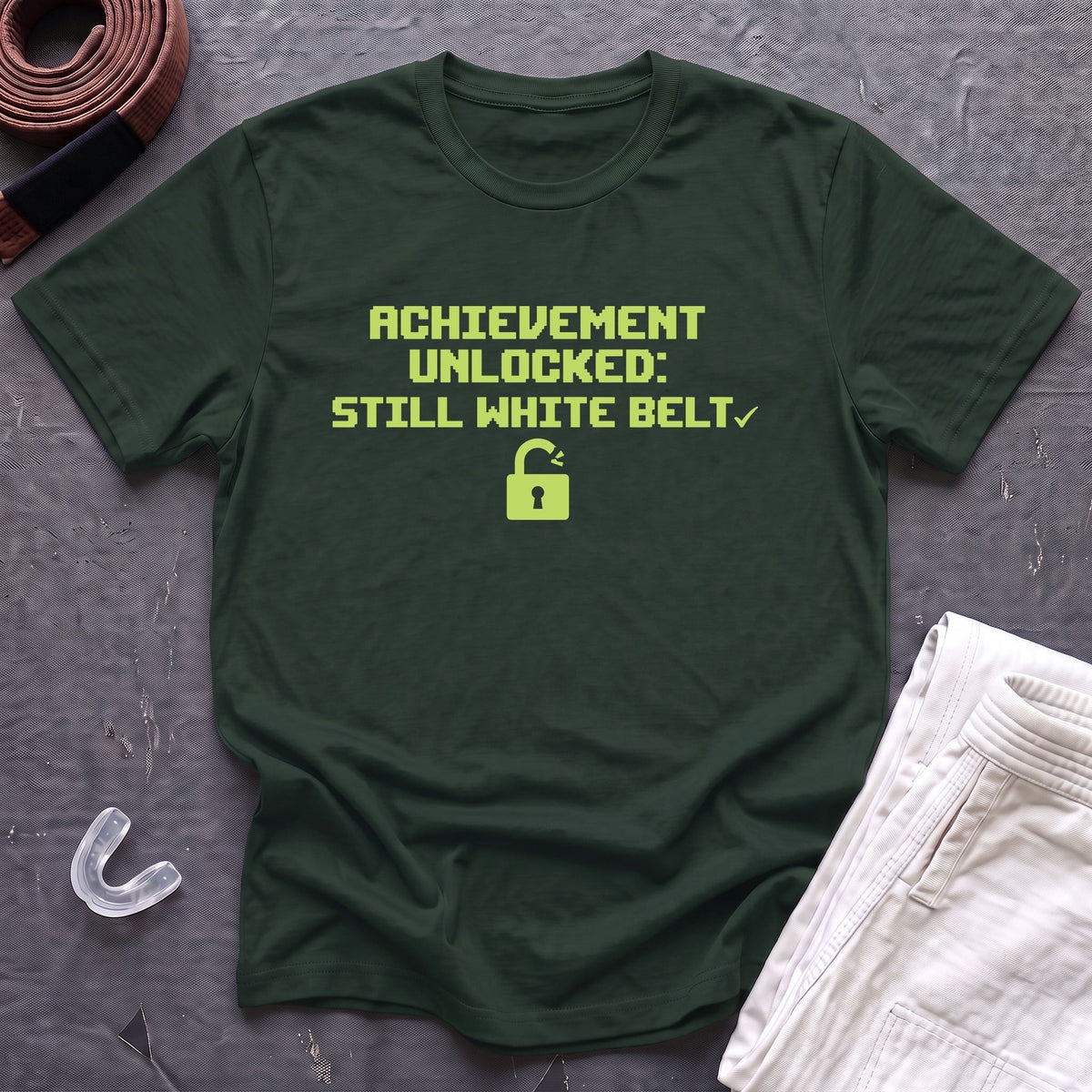 Still White Belt T-Shirt