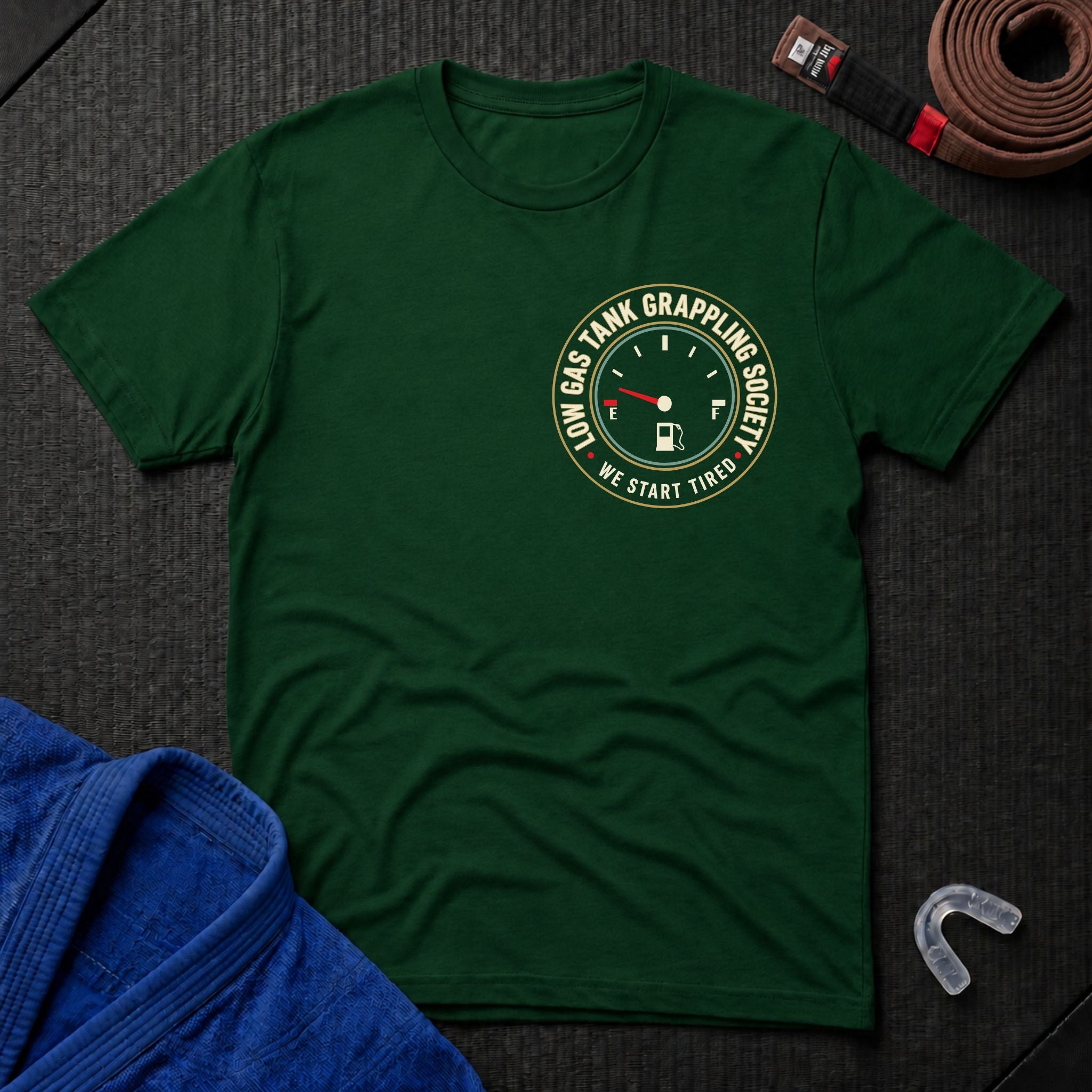 Low Gas Tank Grappling T-Shirt