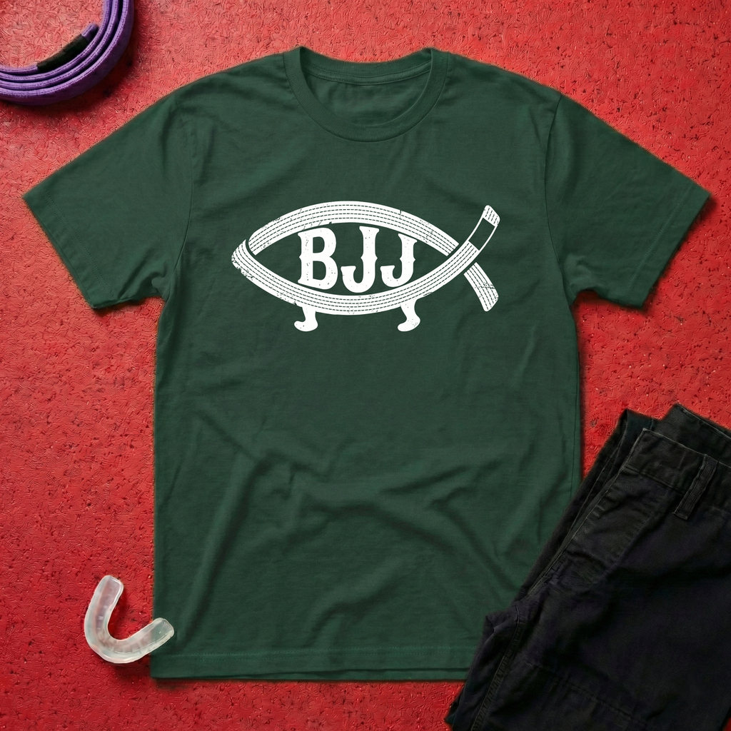 BJJ Darwin Fish T-Shirt