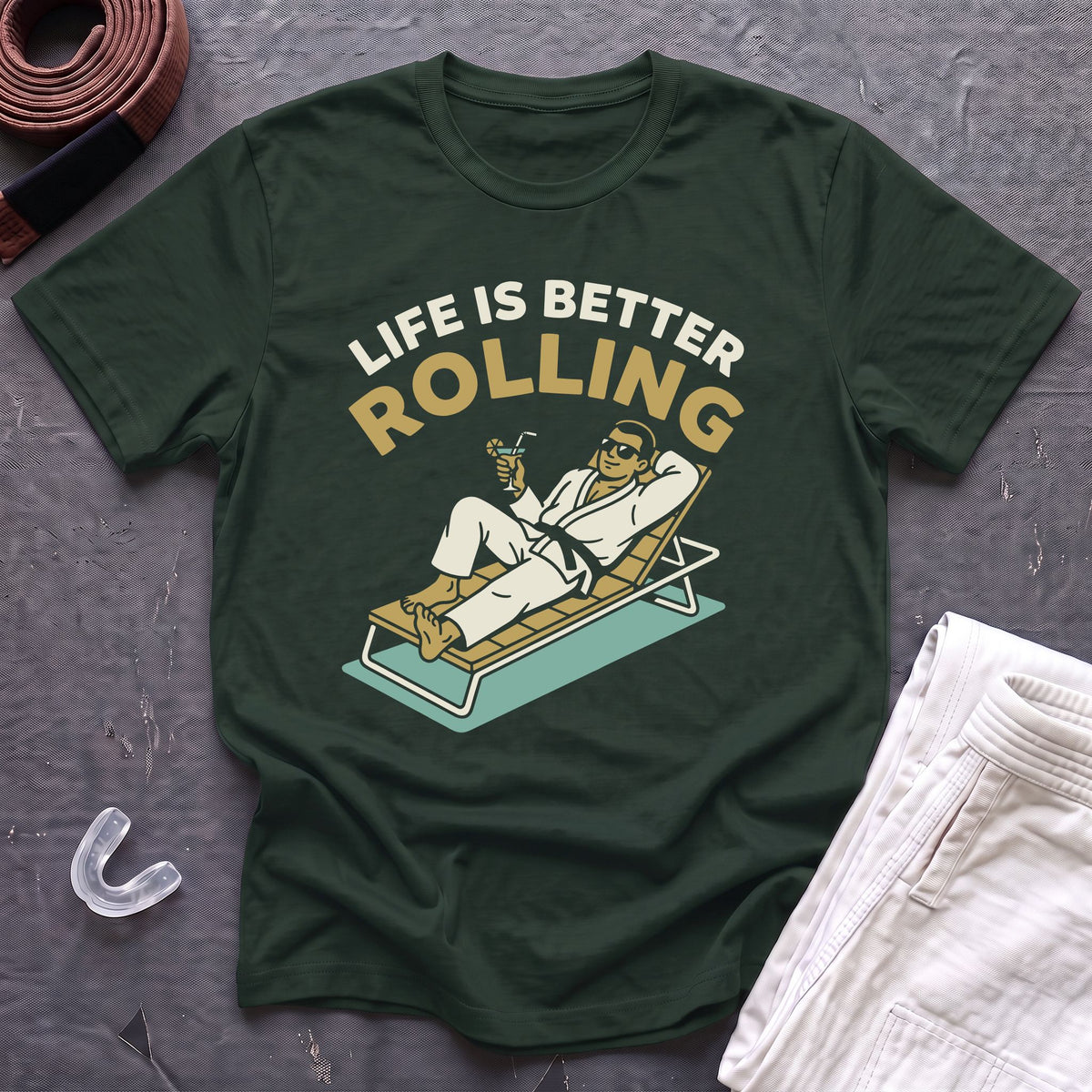 Life Is Better Rolling T-Shirt