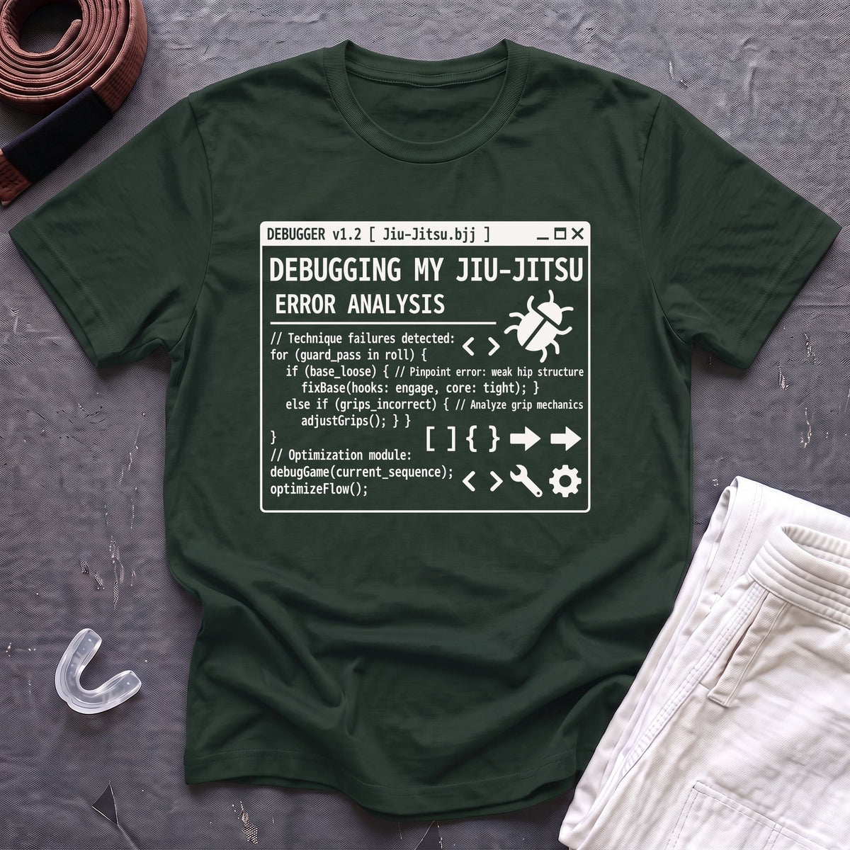 Debugging BJJ T-Shirt