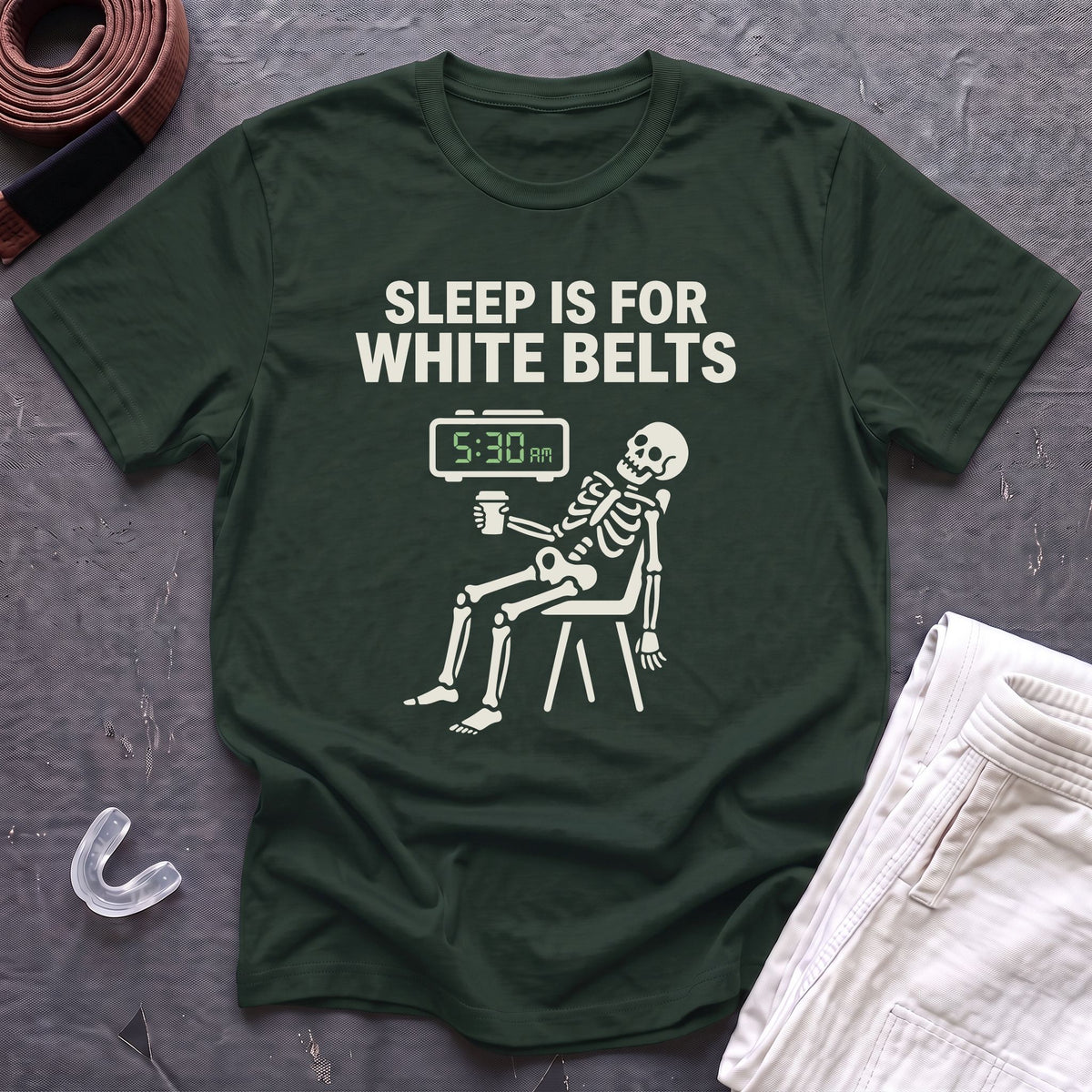 Sleep For White Belts T-Shirt