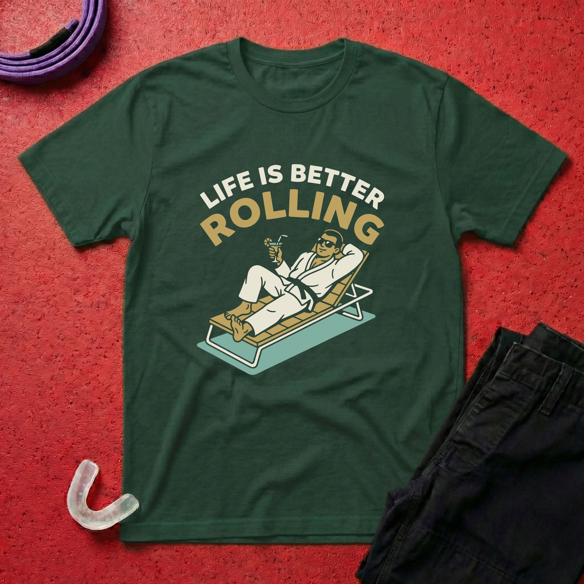 Life Is Better Rolling T-Shirt
