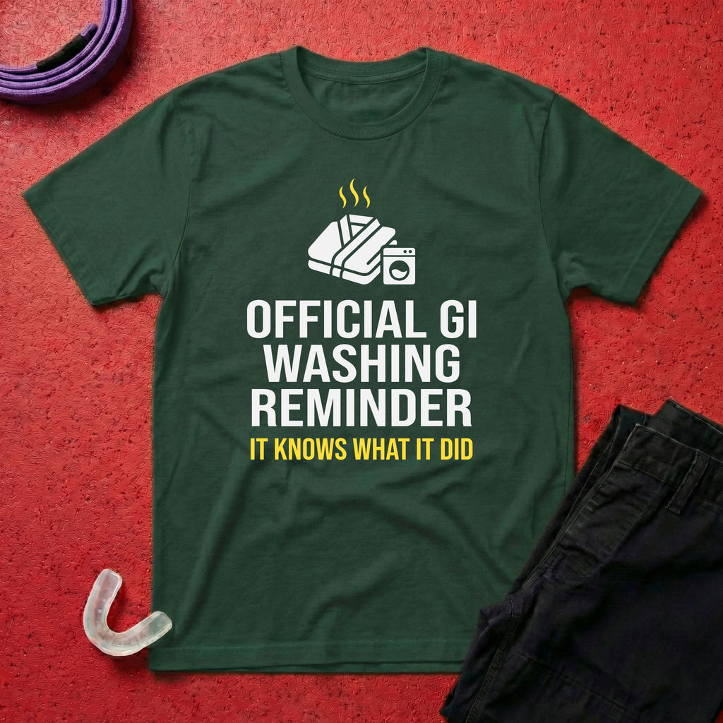 Gi Washing Reminder T-Shirt