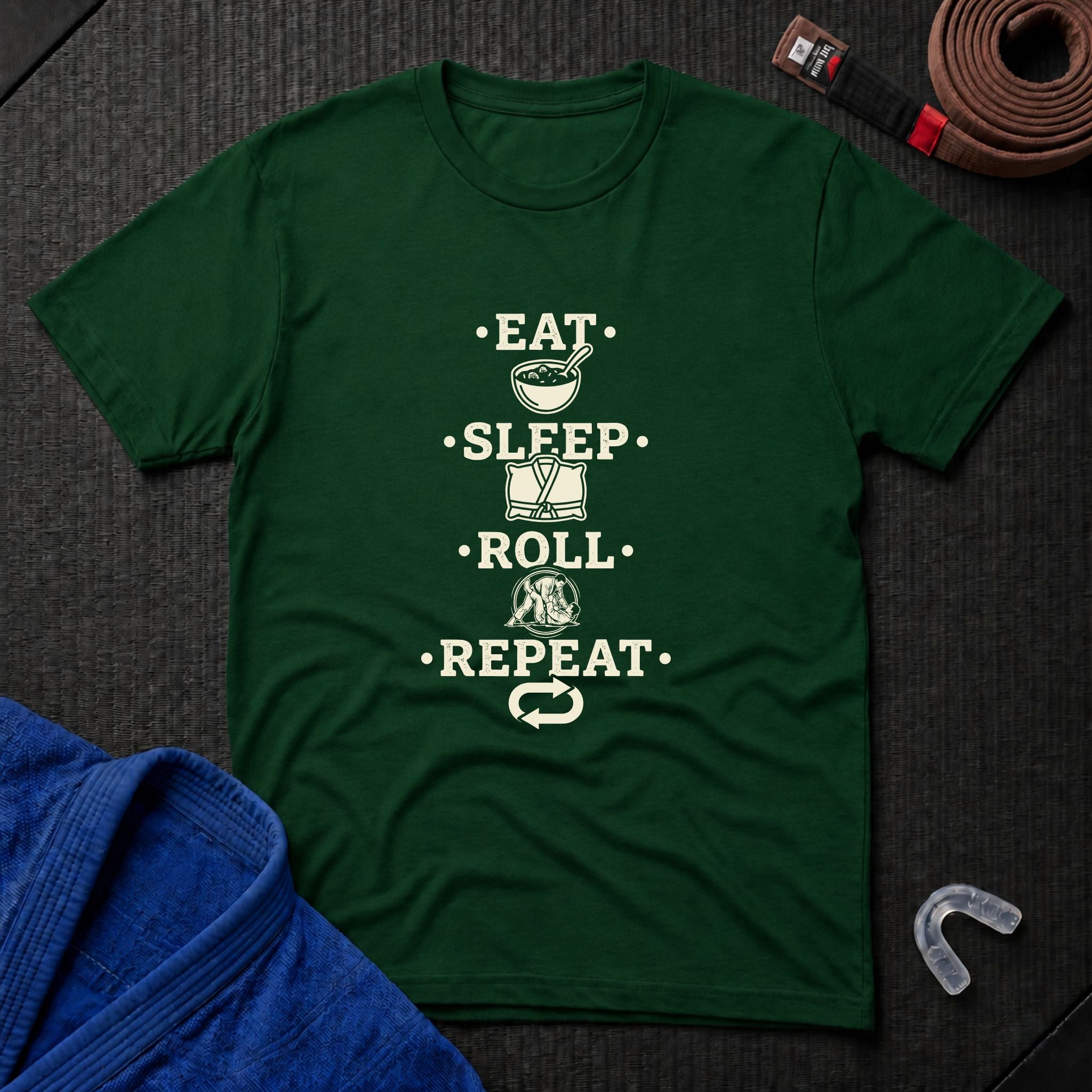 Eat Sleep Roll Repeat T-Shirt