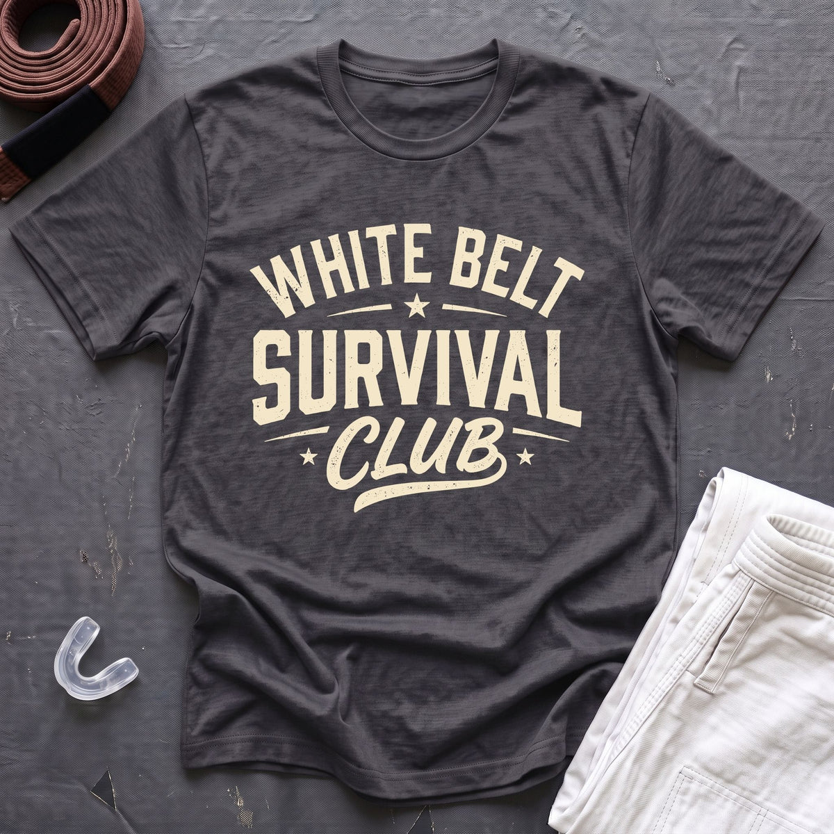 White Belt Survival T-Shirt