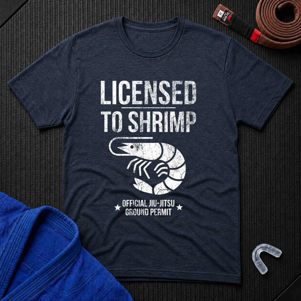 Licensed To Shrimp T-Shirt