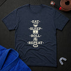 Eat Sleep Roll Repeat T-Shirt