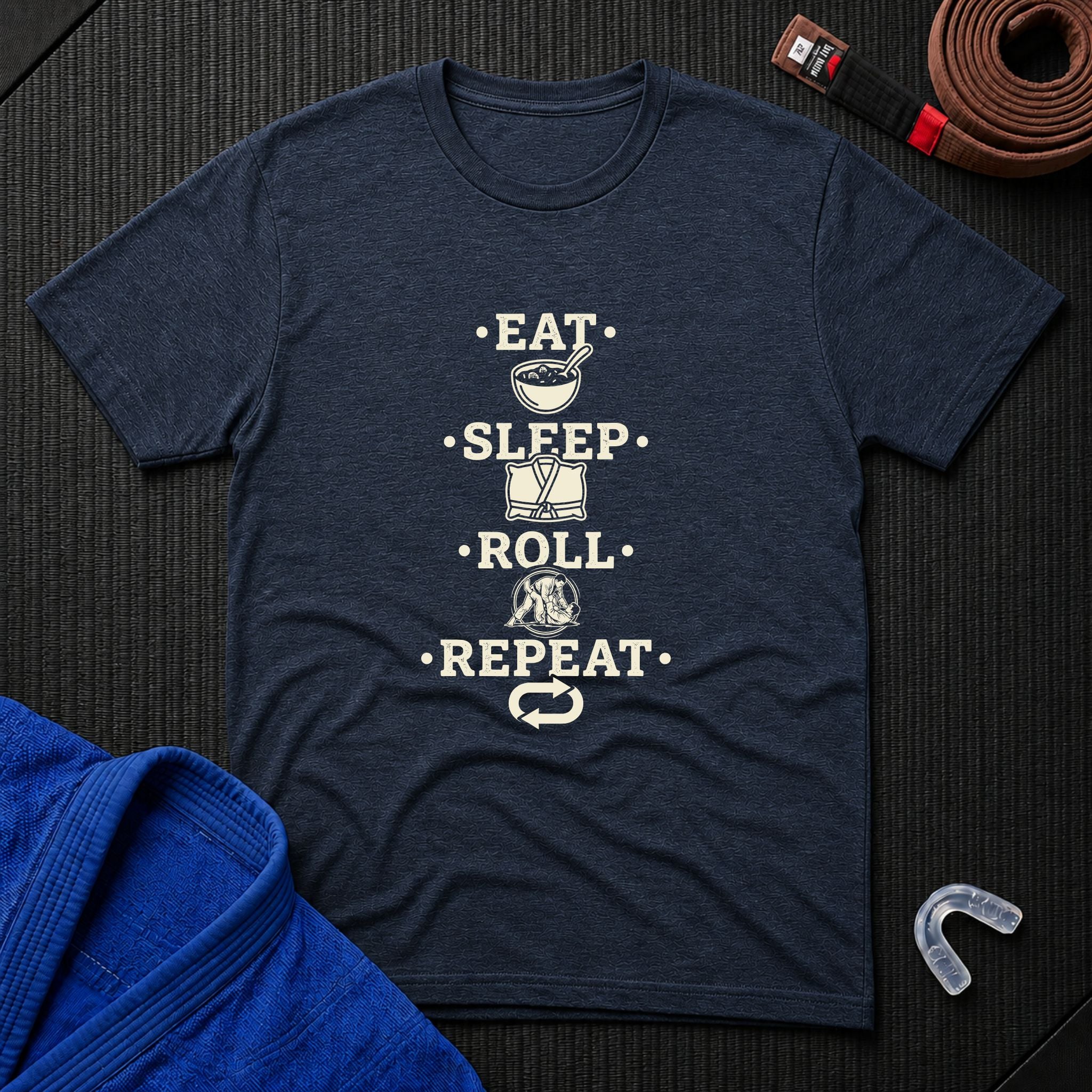 Eat Sleep Roll Repeat T-Shirt