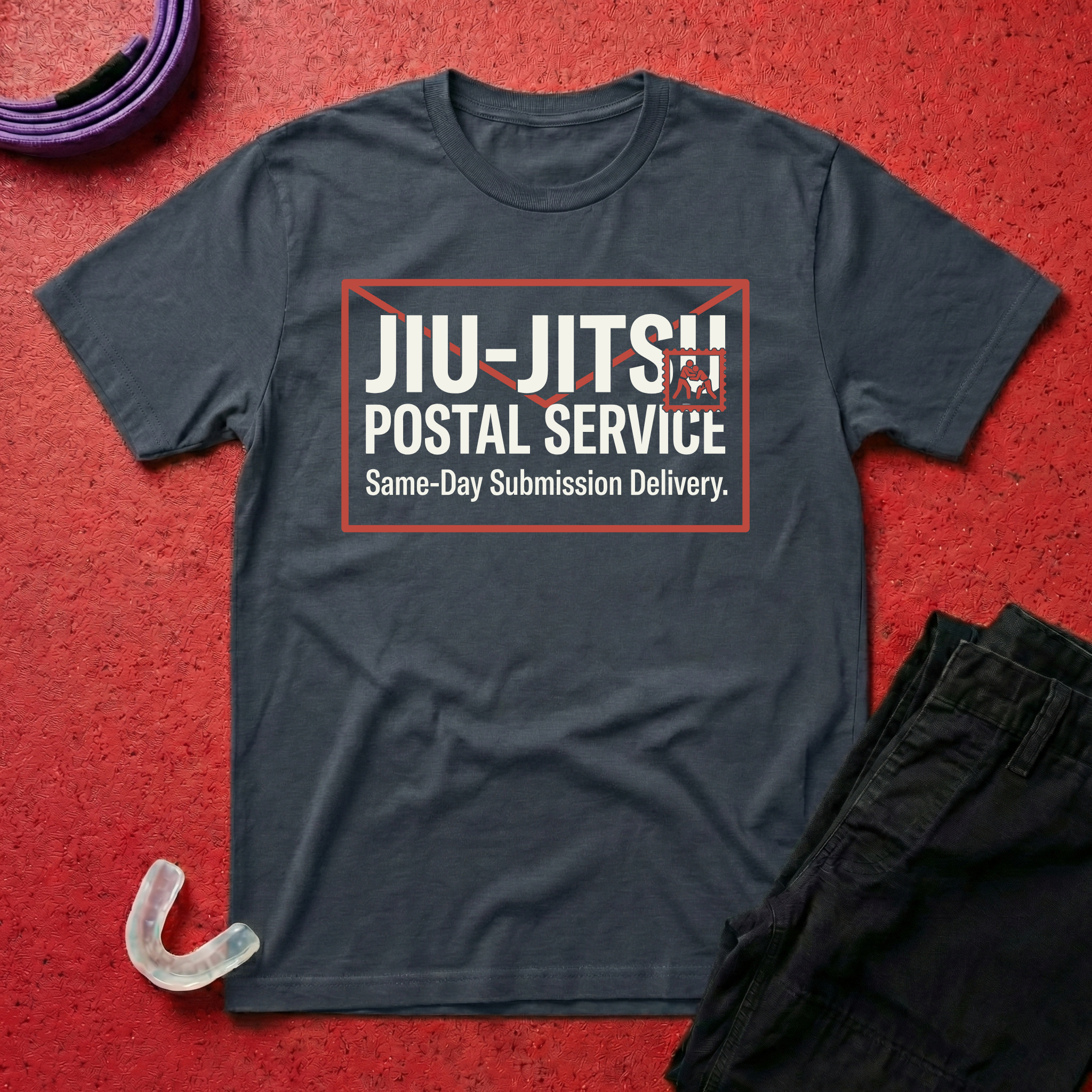 Jiu Jitsu Postal Service T-Shirt