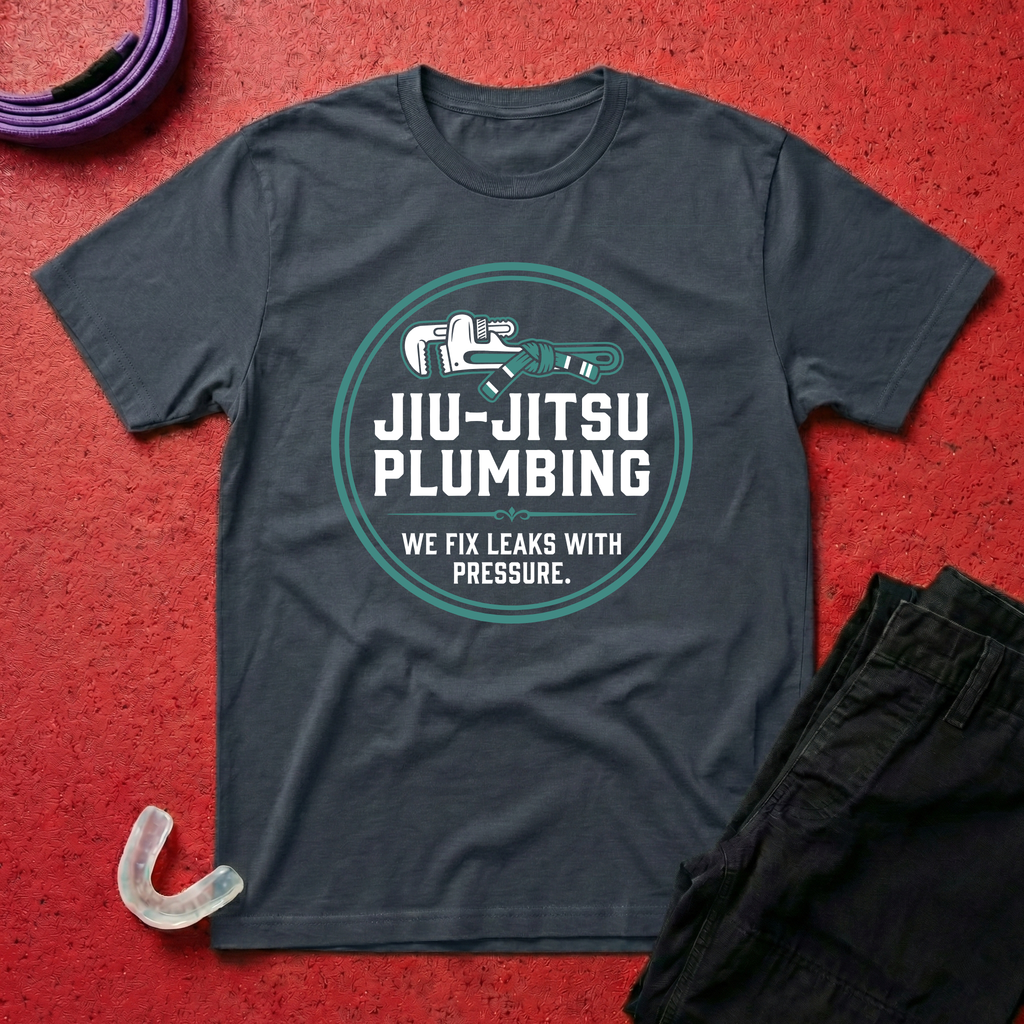 Jiu Jitsu Plumbing T-Shirt