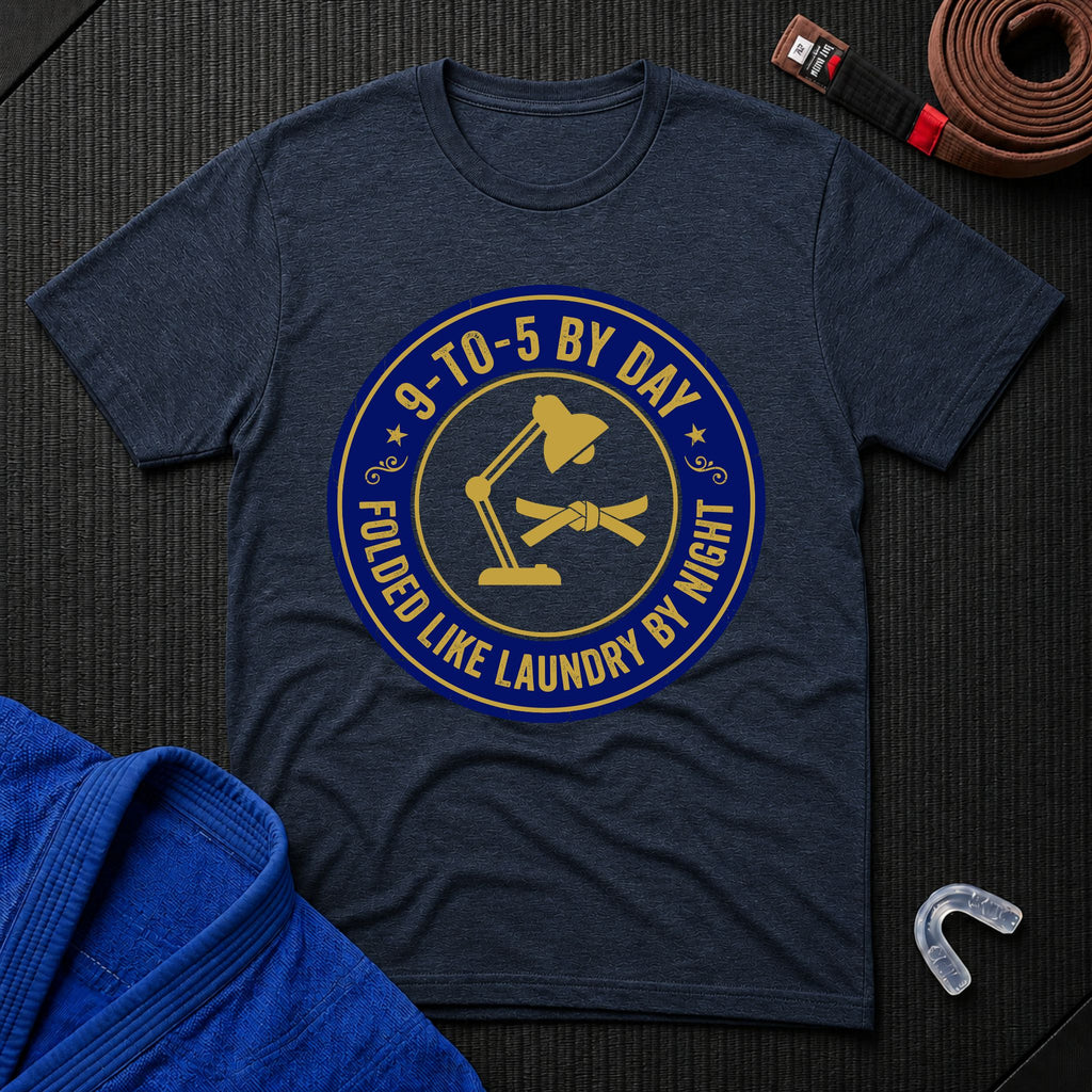 9-5 By Day Folded By Night T-Shirt