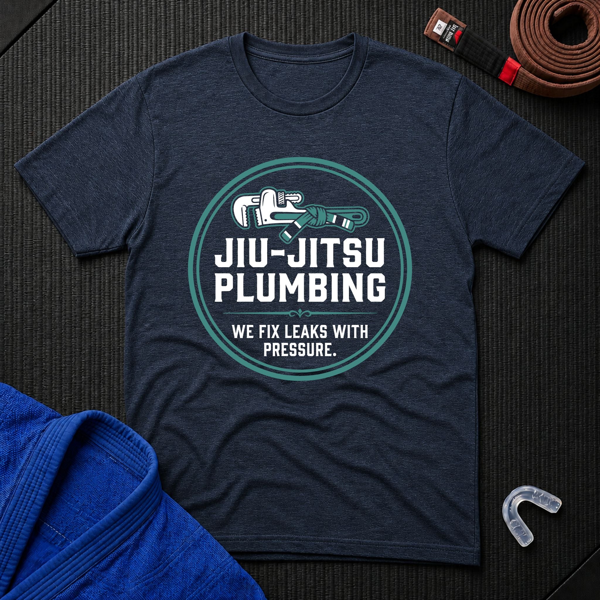 Jiu Jitsu Plumbing T-Shirt