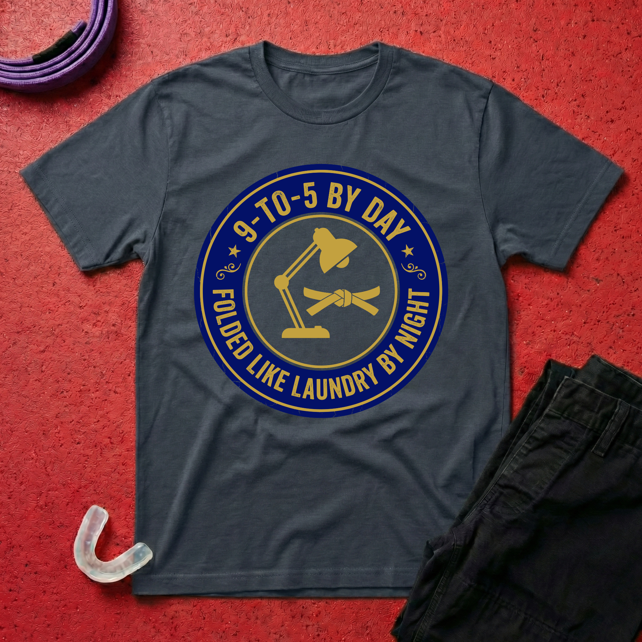 9-5 By Day Folded By Night T-Shirt