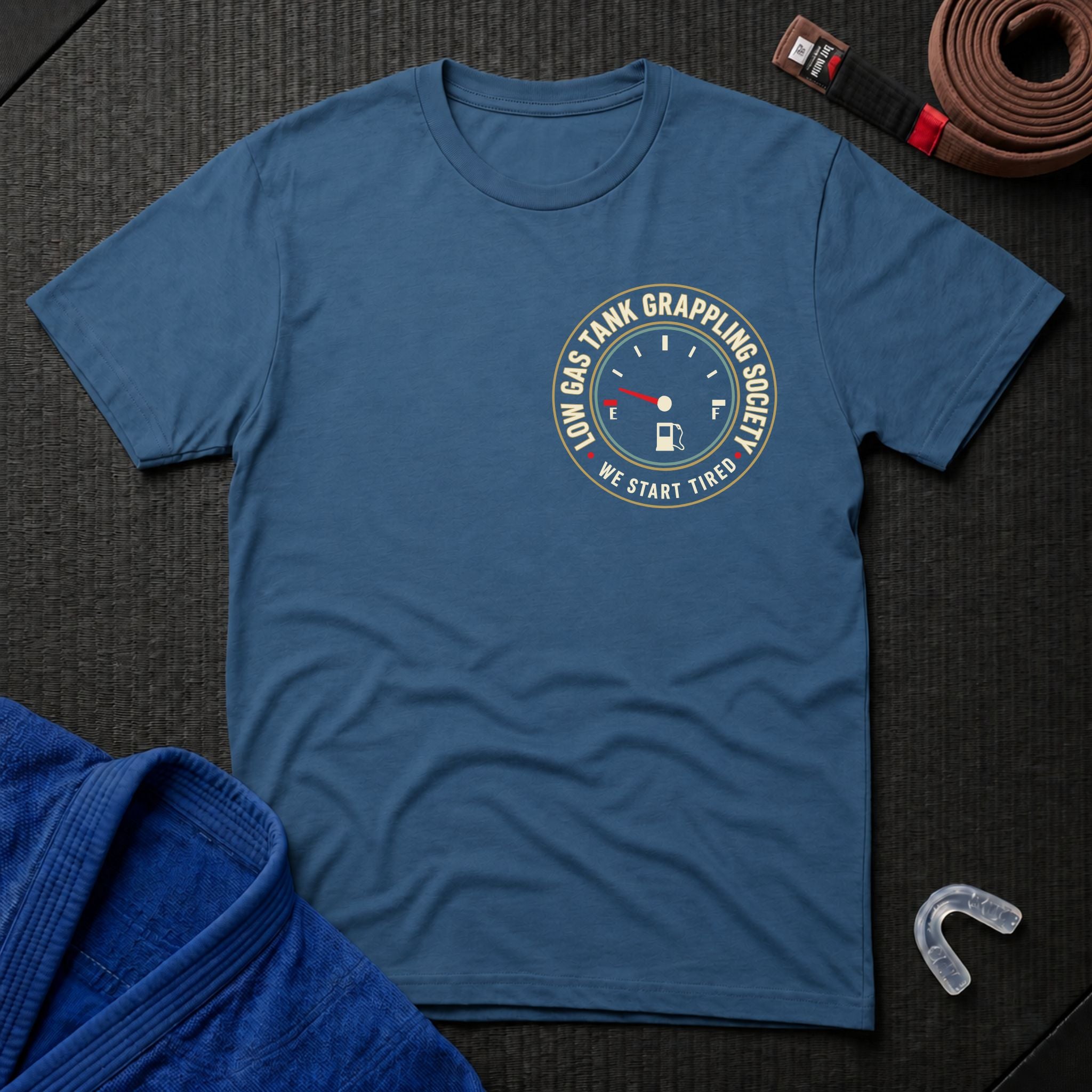 Low Gas Tank Grappling T-Shirt