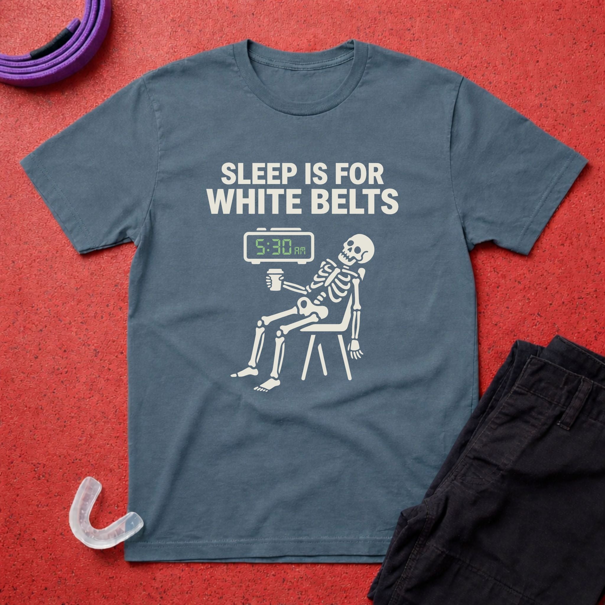 Sleep For White Belts T-Shirt