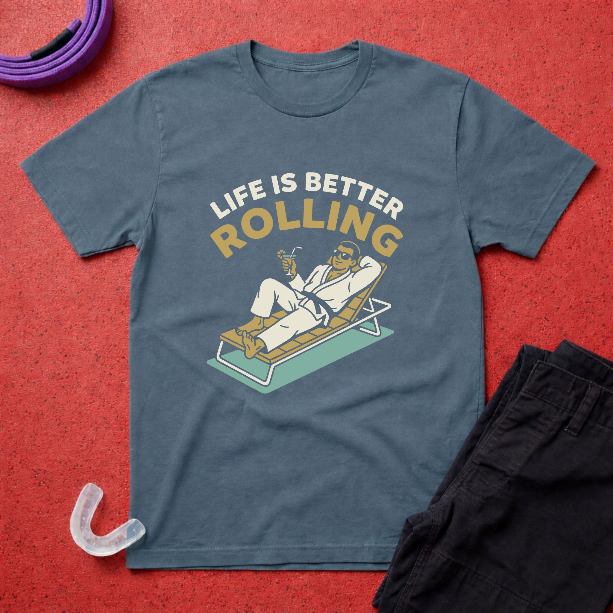 Life Is Better Rolling T-Shirt