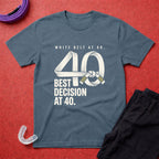 White Belt At 40 T-Shirt