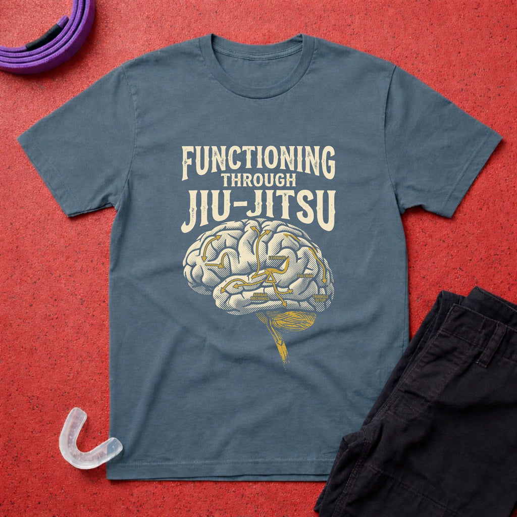 Functioning Through BJJ T-Shirt