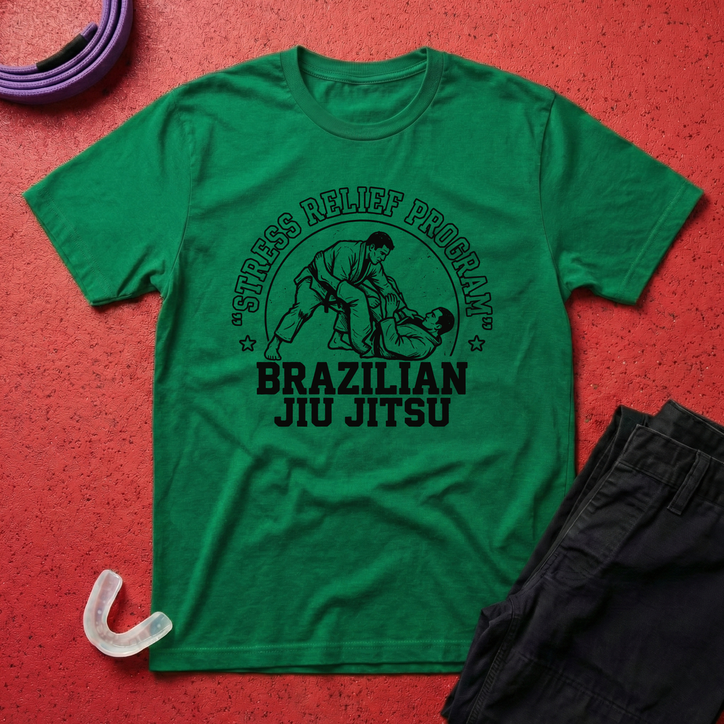 BJJ Stress Relief Program T-Shirt