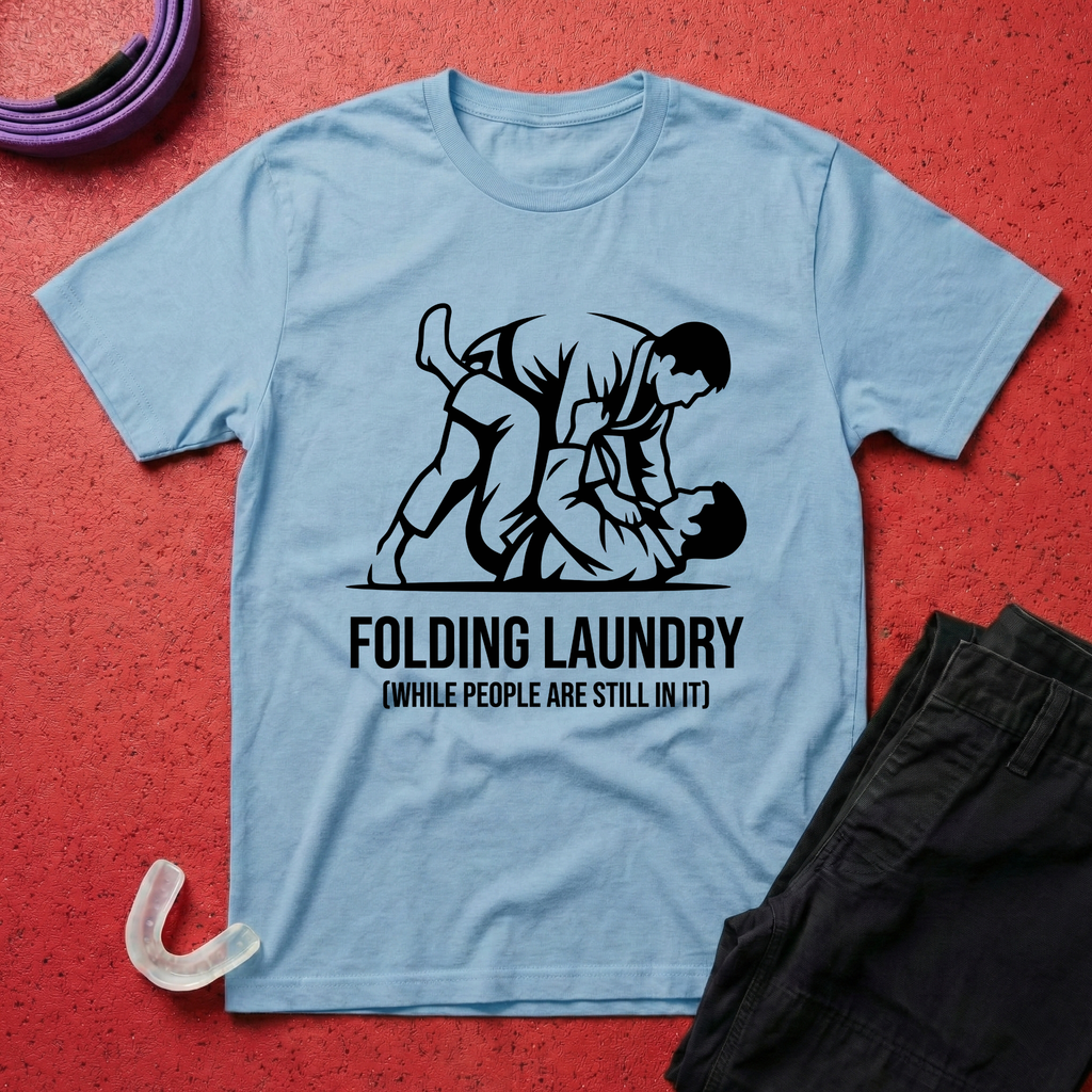 Folding Laundry T-Shirt