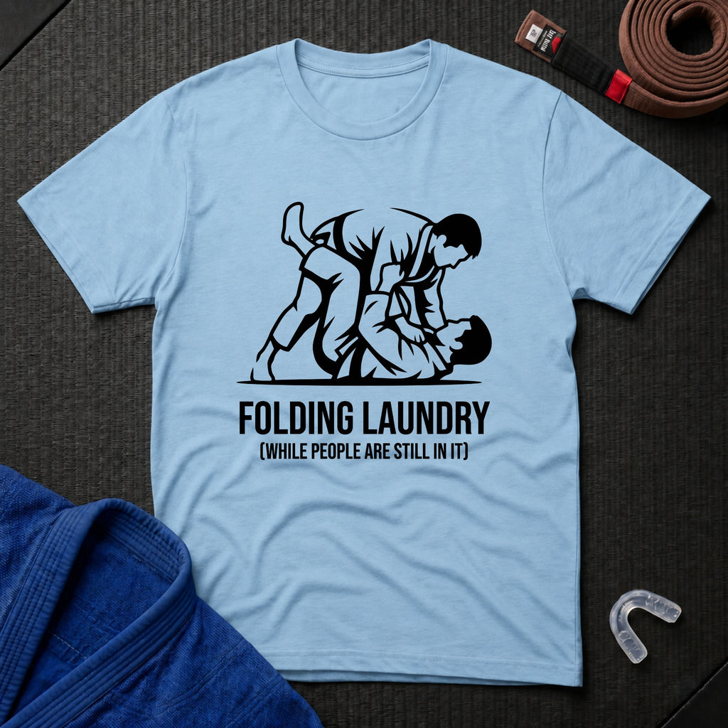 Folding Laundry T-Shirt