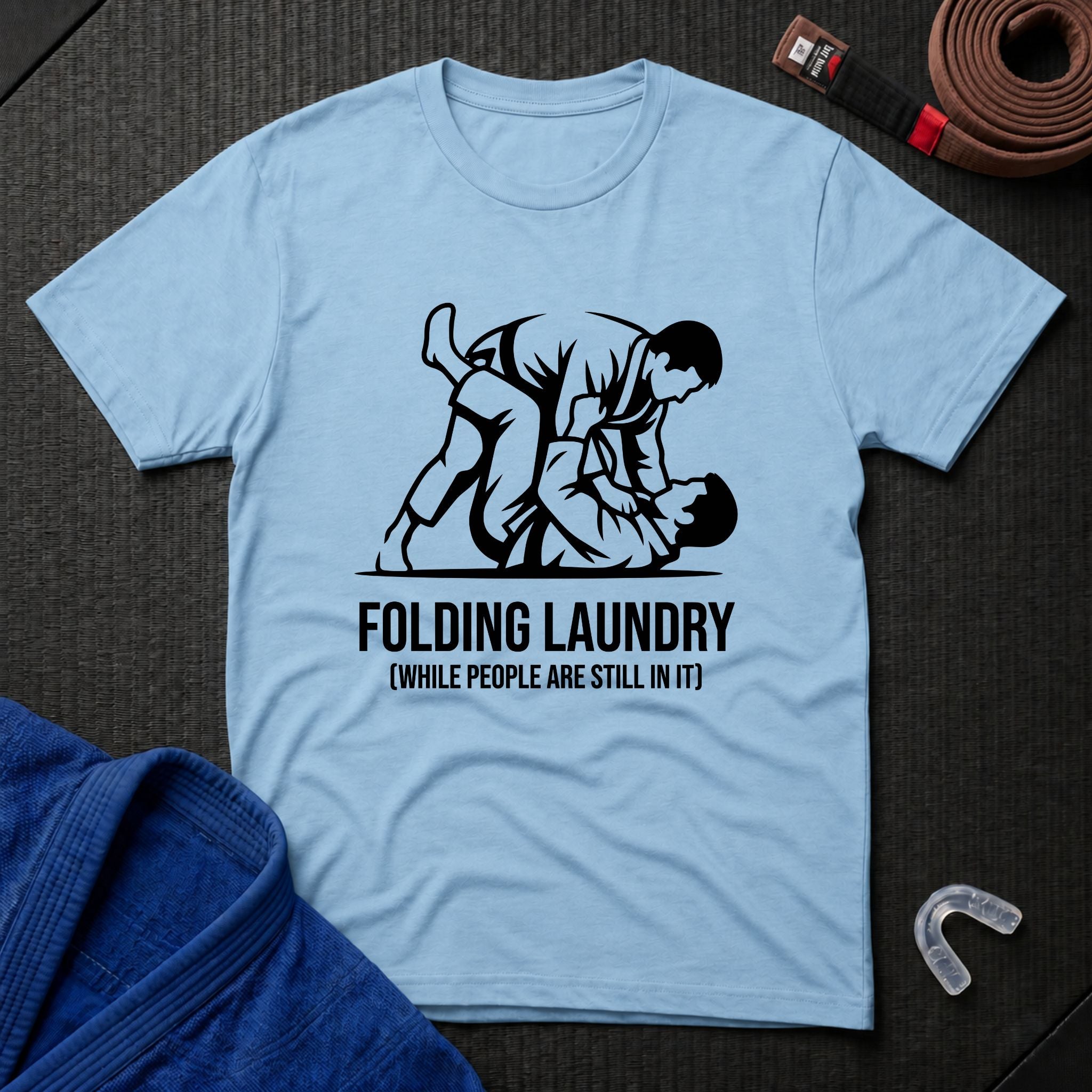 Folding Laundry T-Shirt