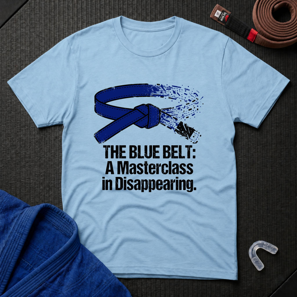 Blue Belt Disappearing T-Shirt