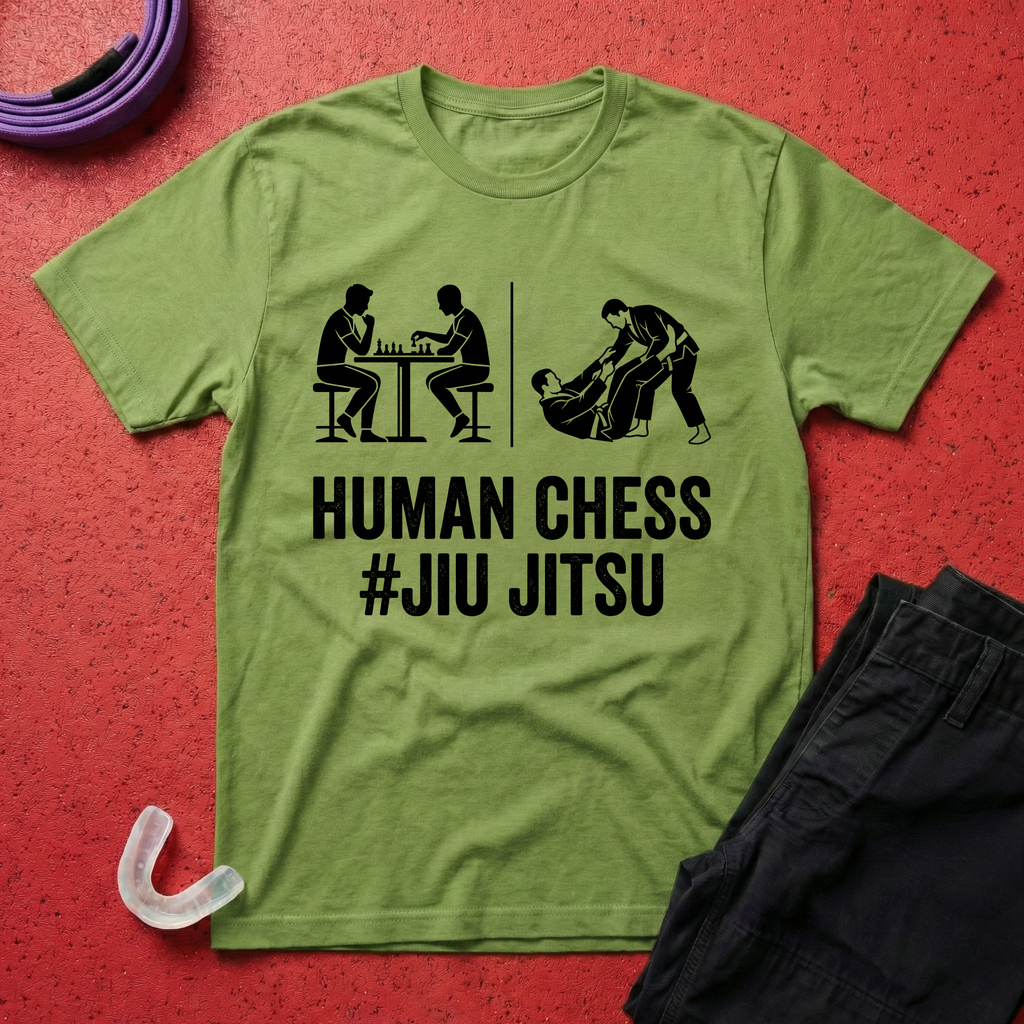 Human Chess Jiu Jitsu T-Shirt