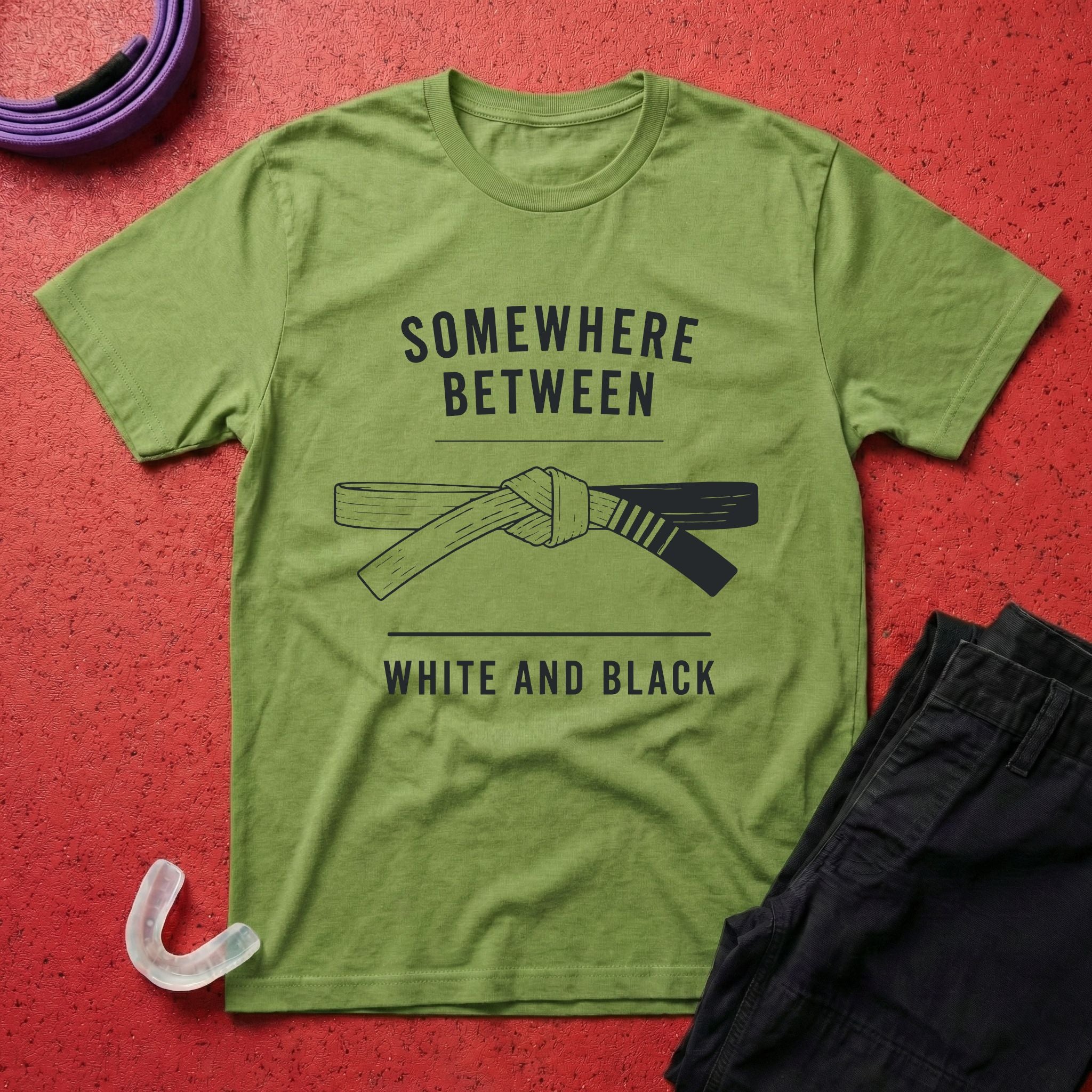 Between White And Black T-Shirt