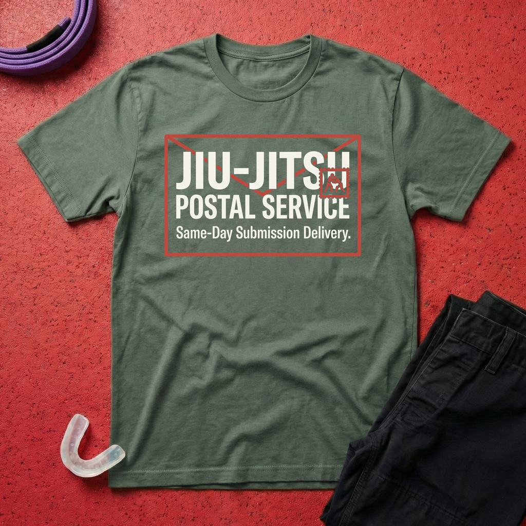 Jiu Jitsu Postal Service T-Shirt