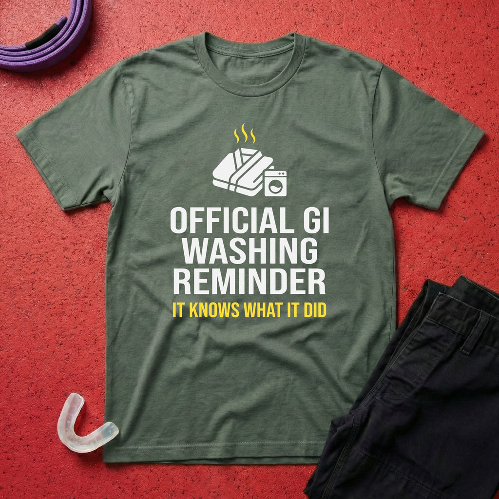 Gi Washing Reminder T-Shirt
