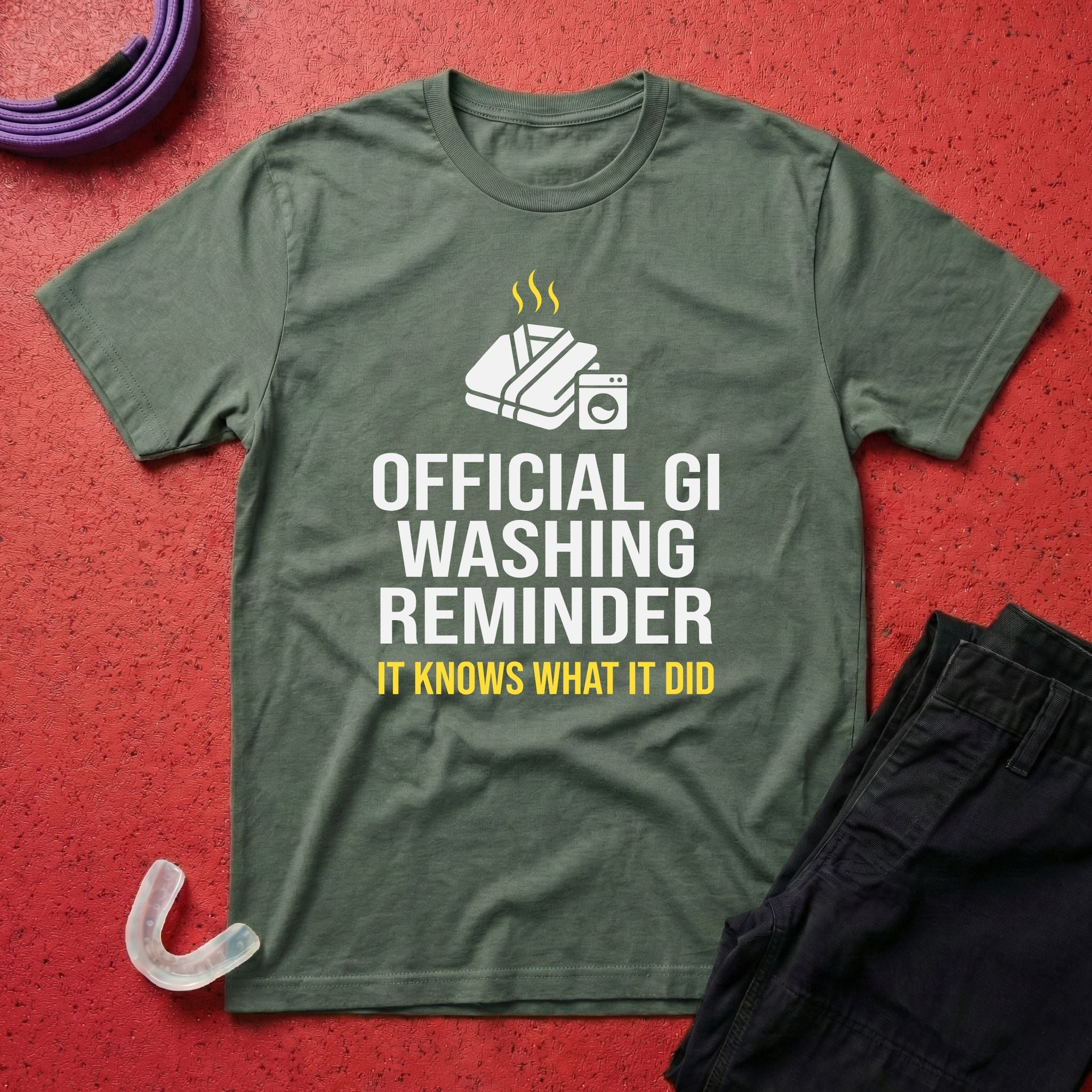 Gi Washing Reminder T-Shirt