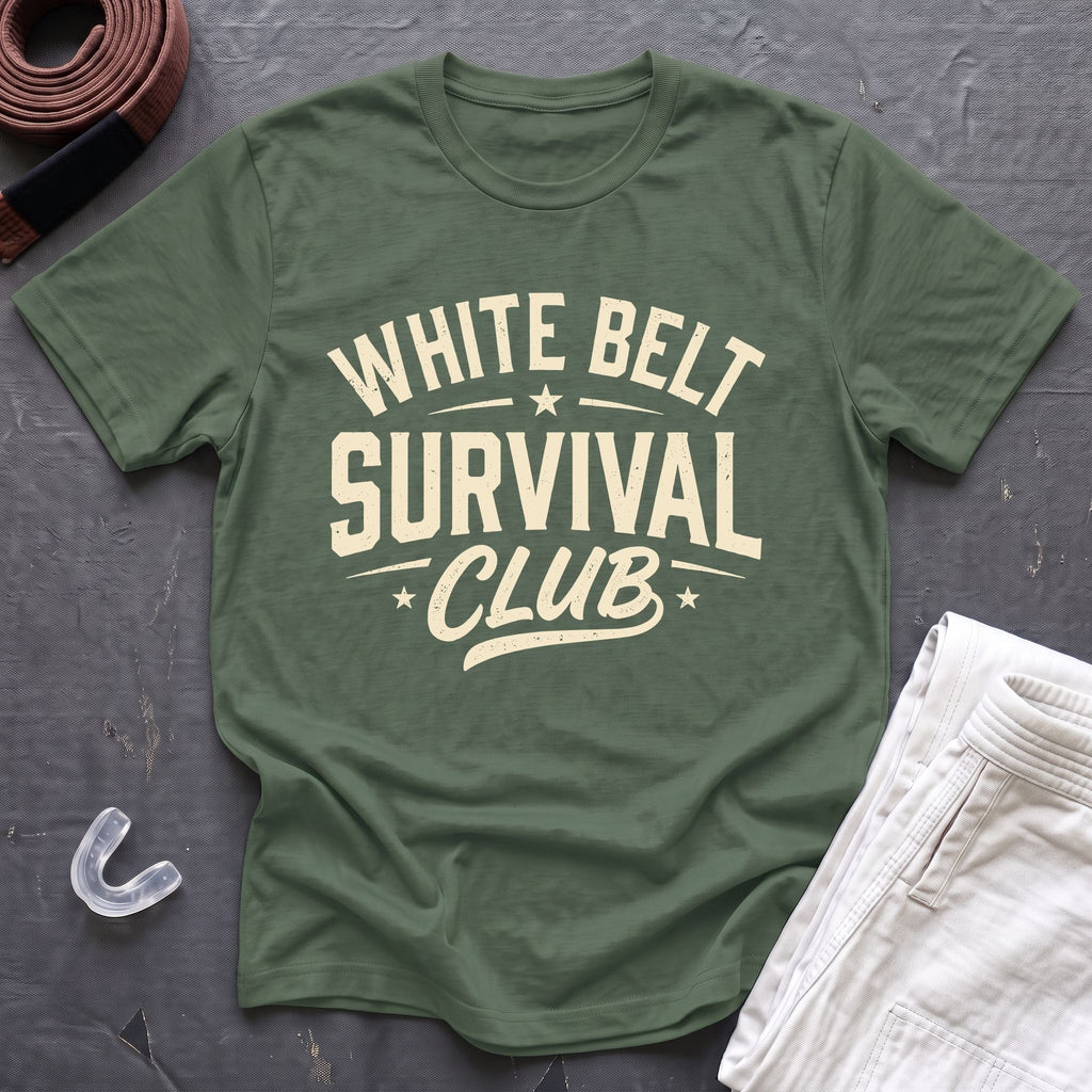White Belt Survival T-Shirt