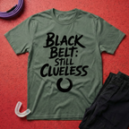 Clueless Black Belt T-Shirt