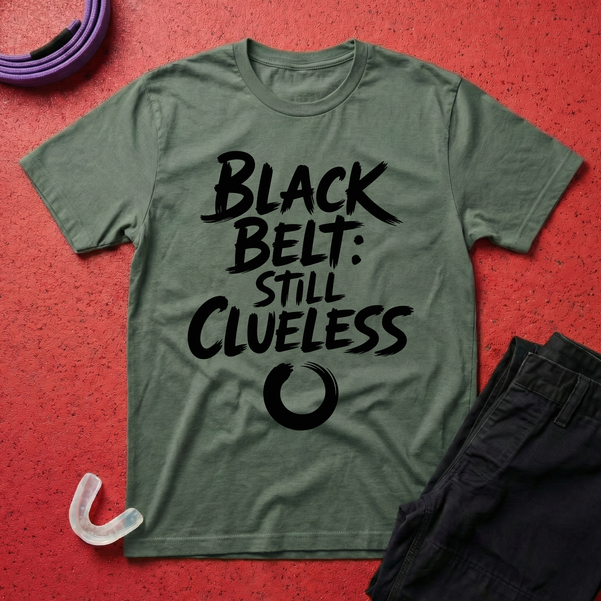 Clueless Black Belt T-Shirt