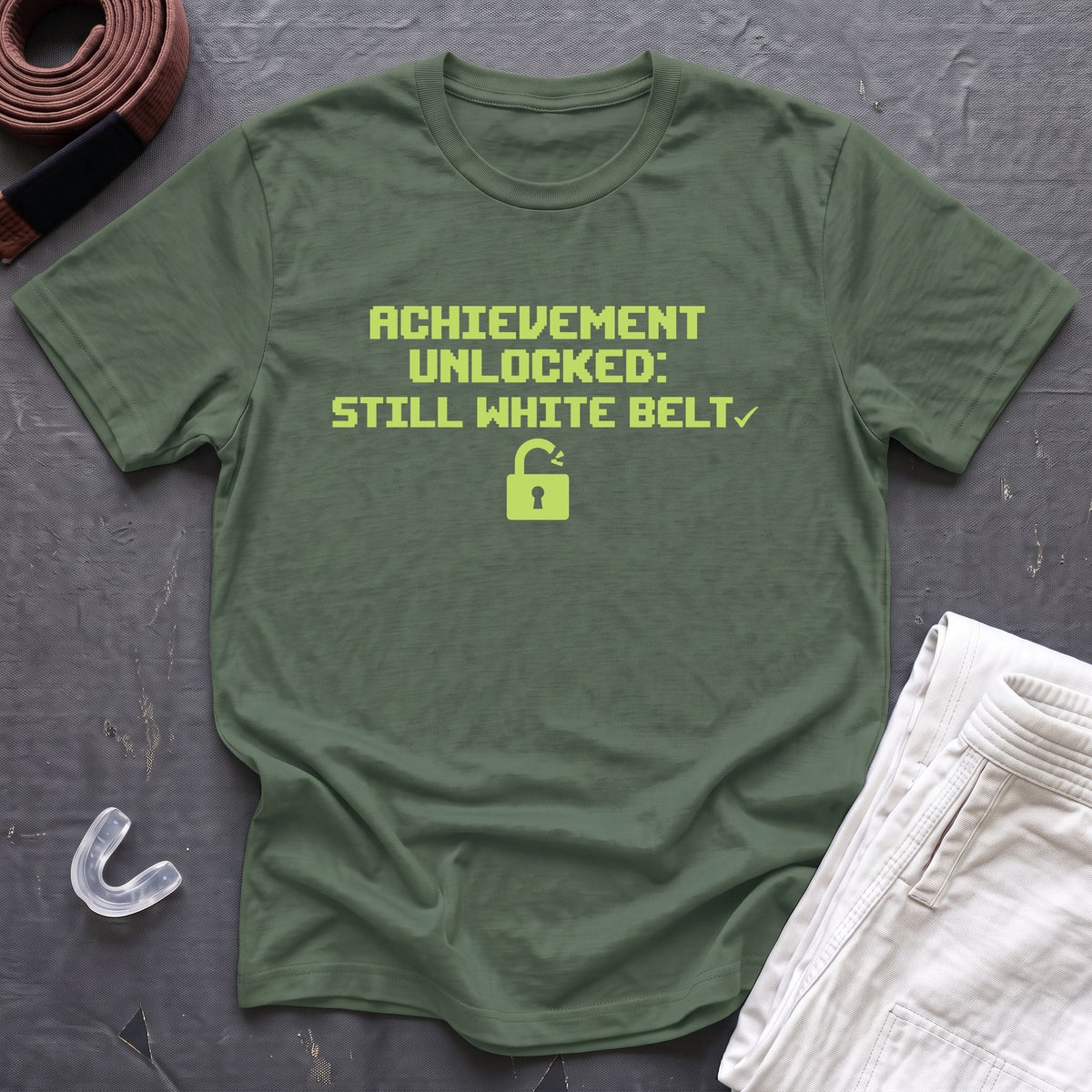Still White Belt T-Shirt