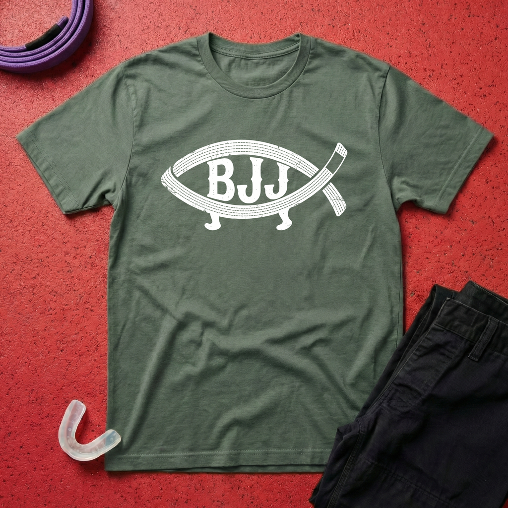 BJJ Darwin Fish T-Shirt