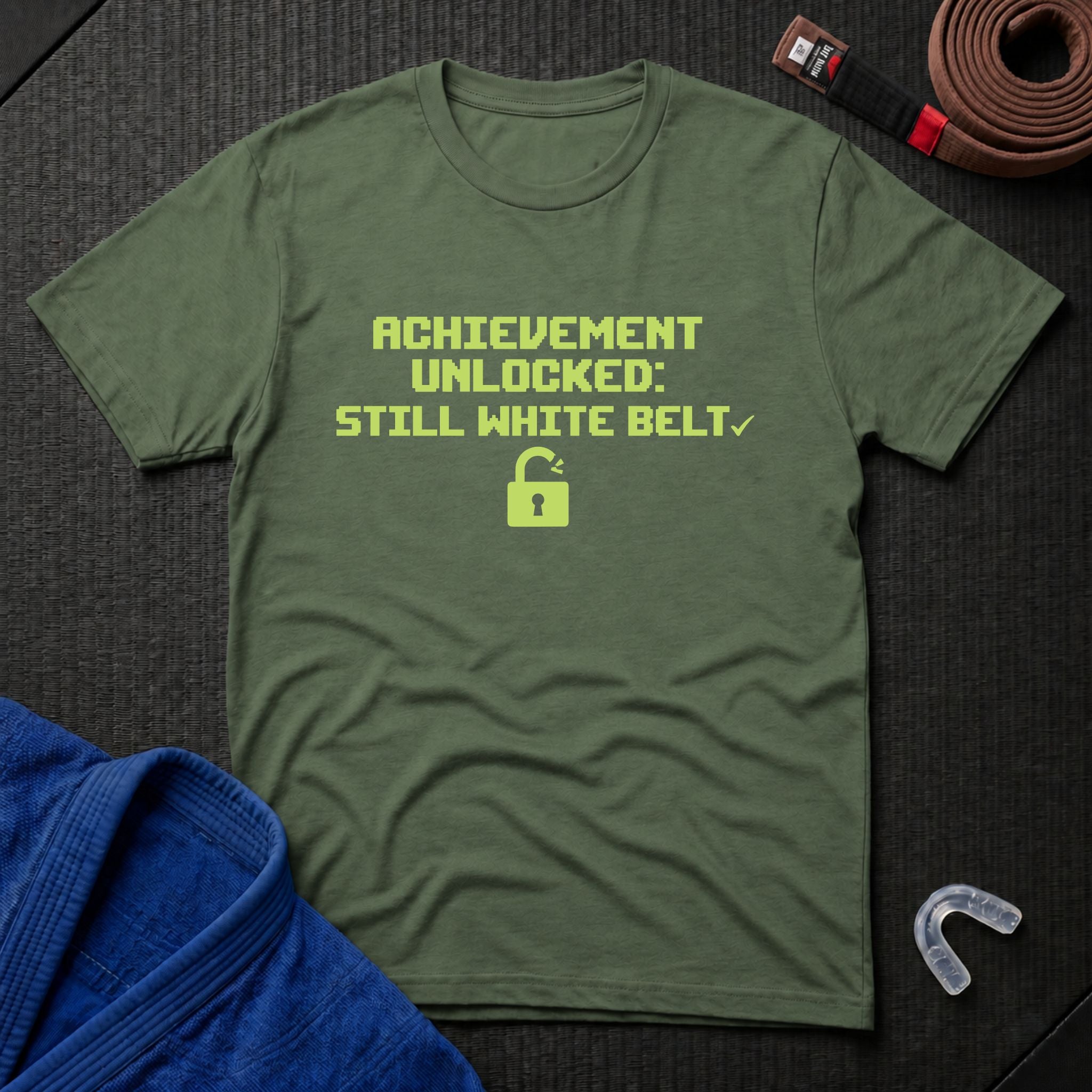 Still White Belt T-Shirt