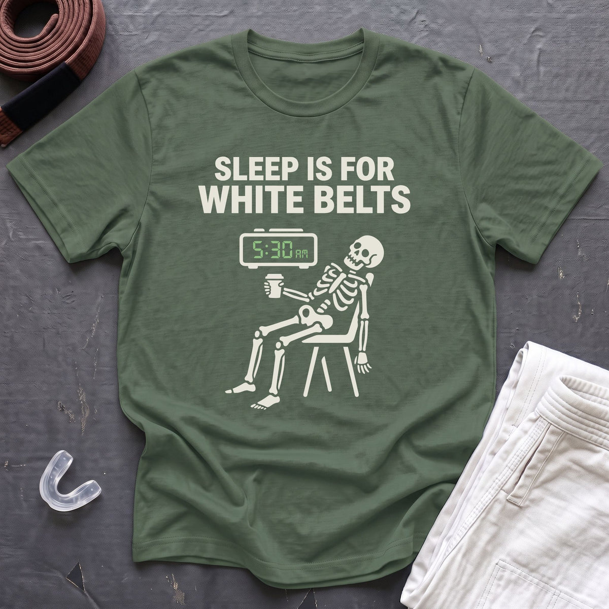 Sleep For White Belts T-Shirt