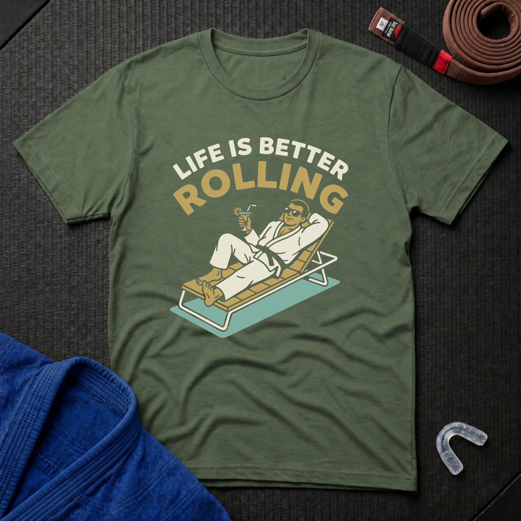Life Is Better Rolling T-Shirt