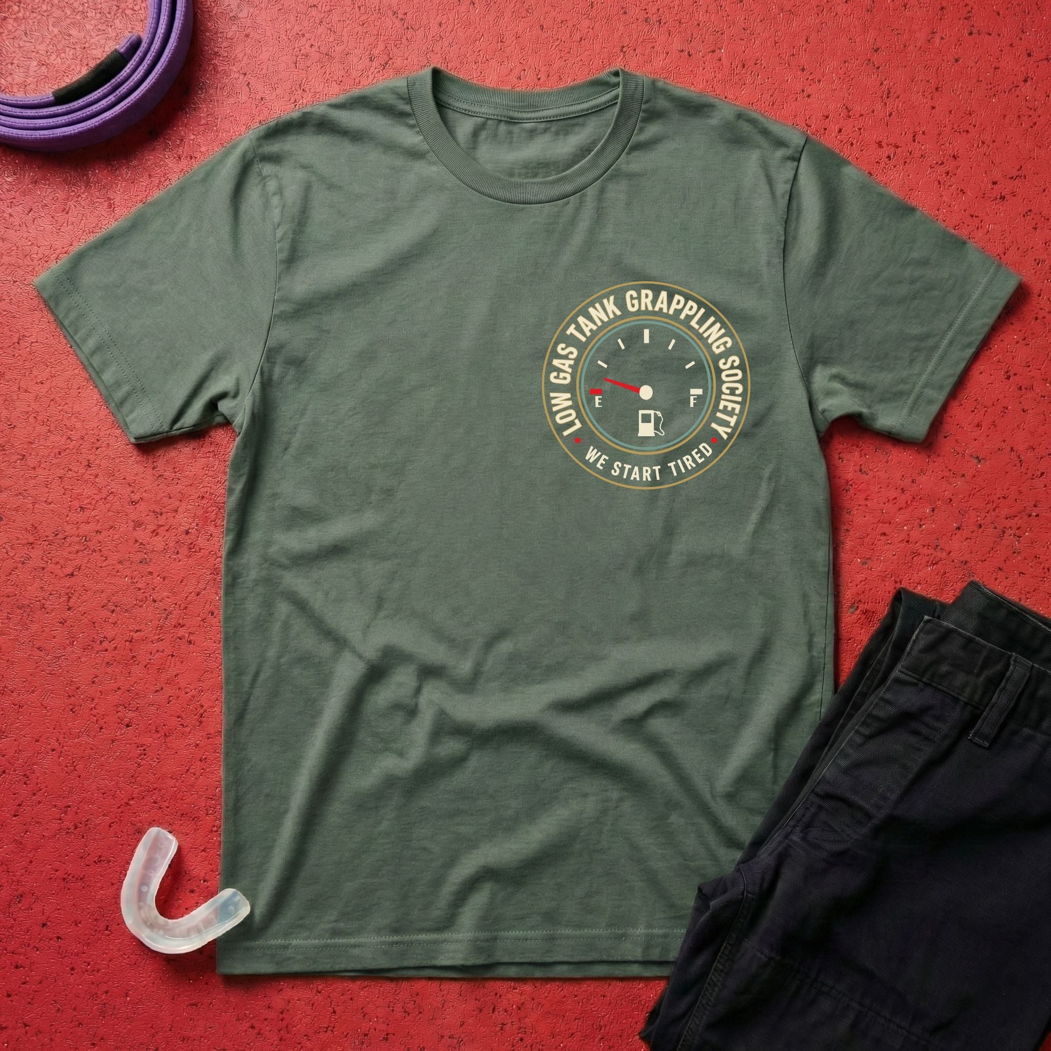 Low Gas Tank Grappling T-Shirt