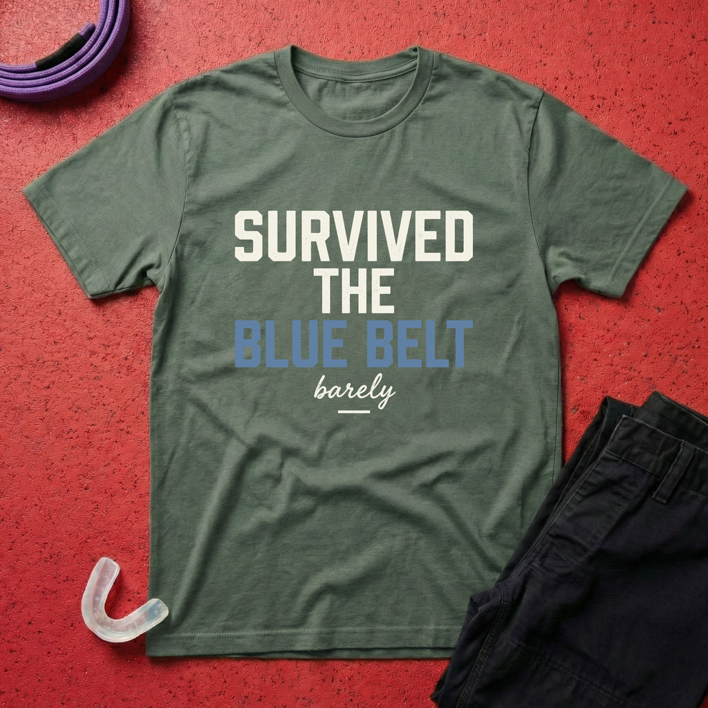 Survived The Blue Belt T-Shirt