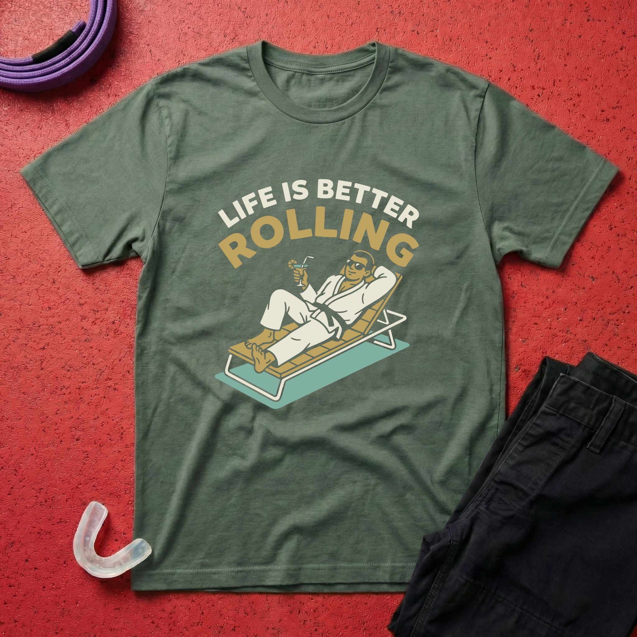 Life Is Better Rolling T-Shirt