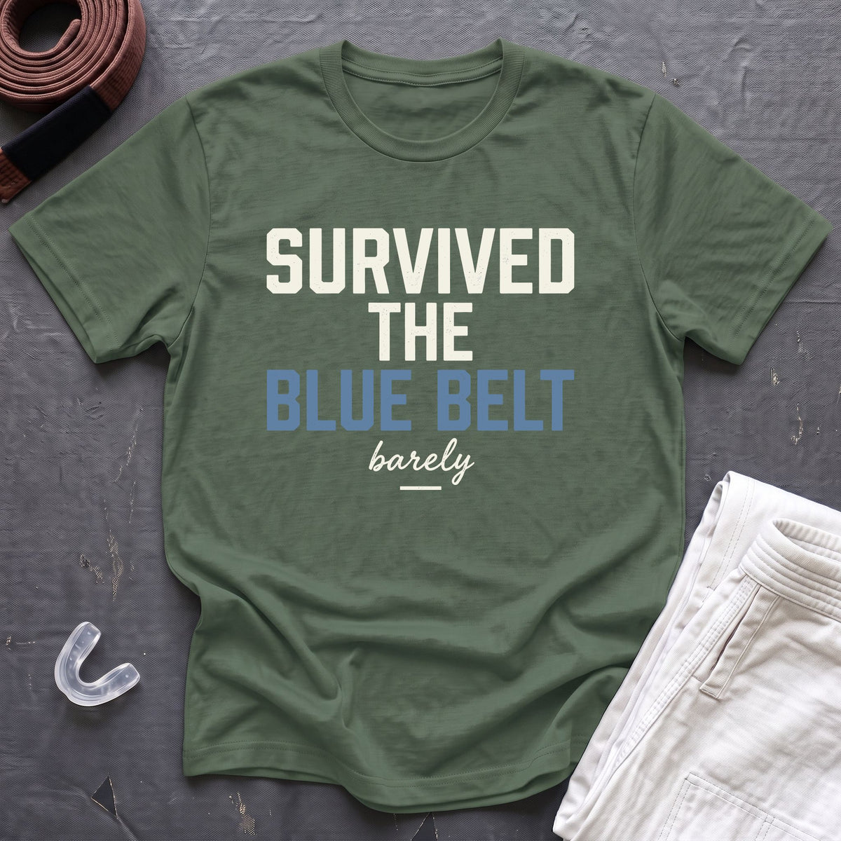 Survived The Blue Belt T-Shirt
