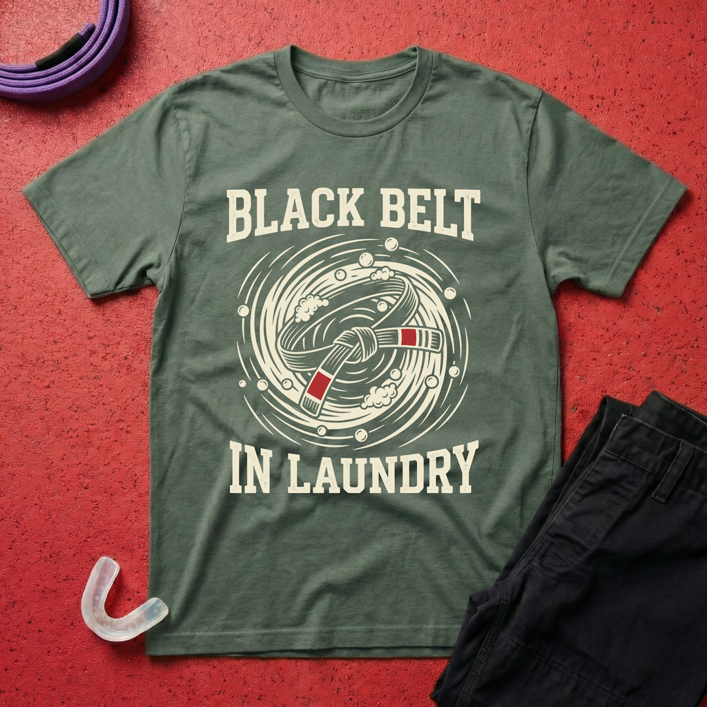 Black Belt In Laundry T-Shirt