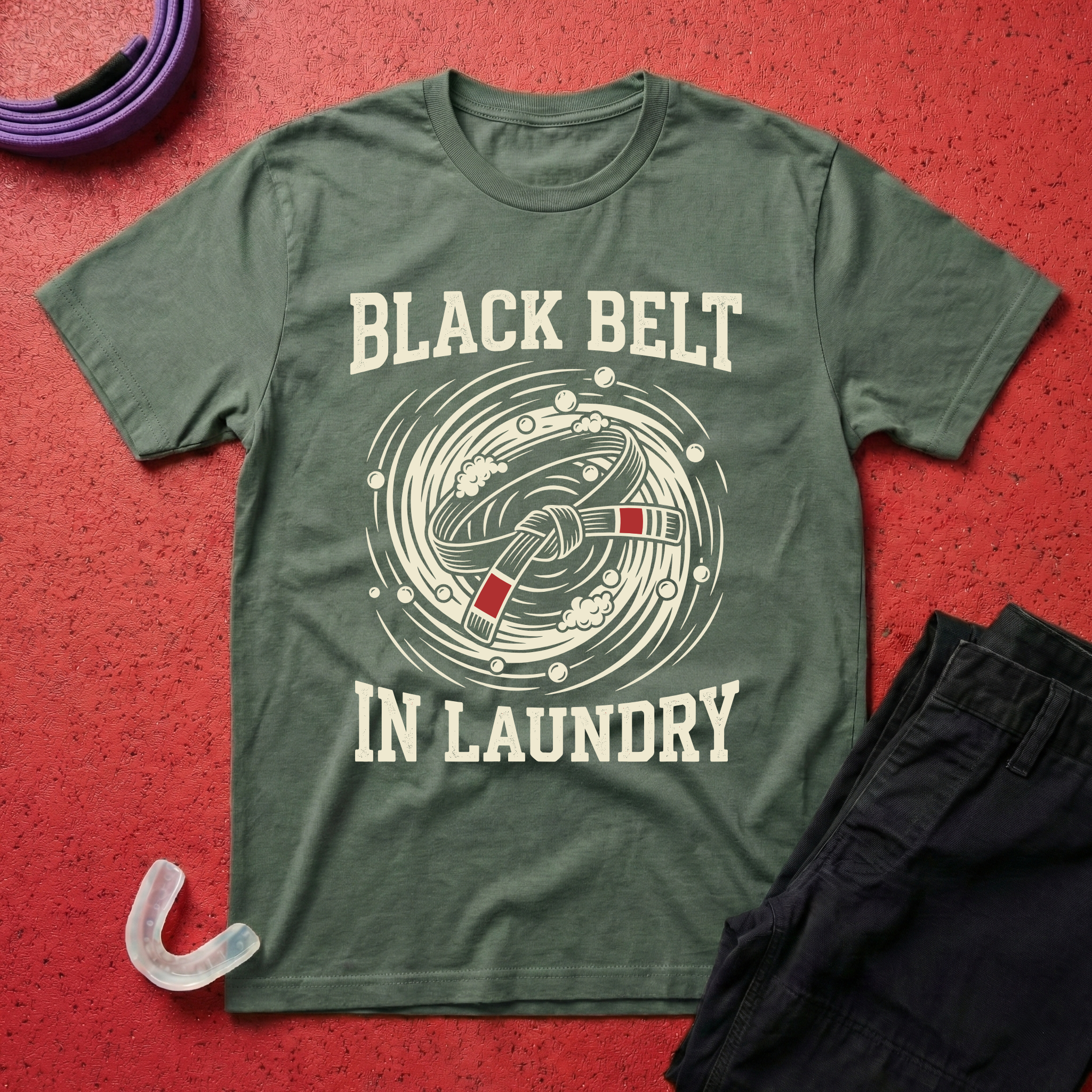 Black Belt In Laundry T-Shirt